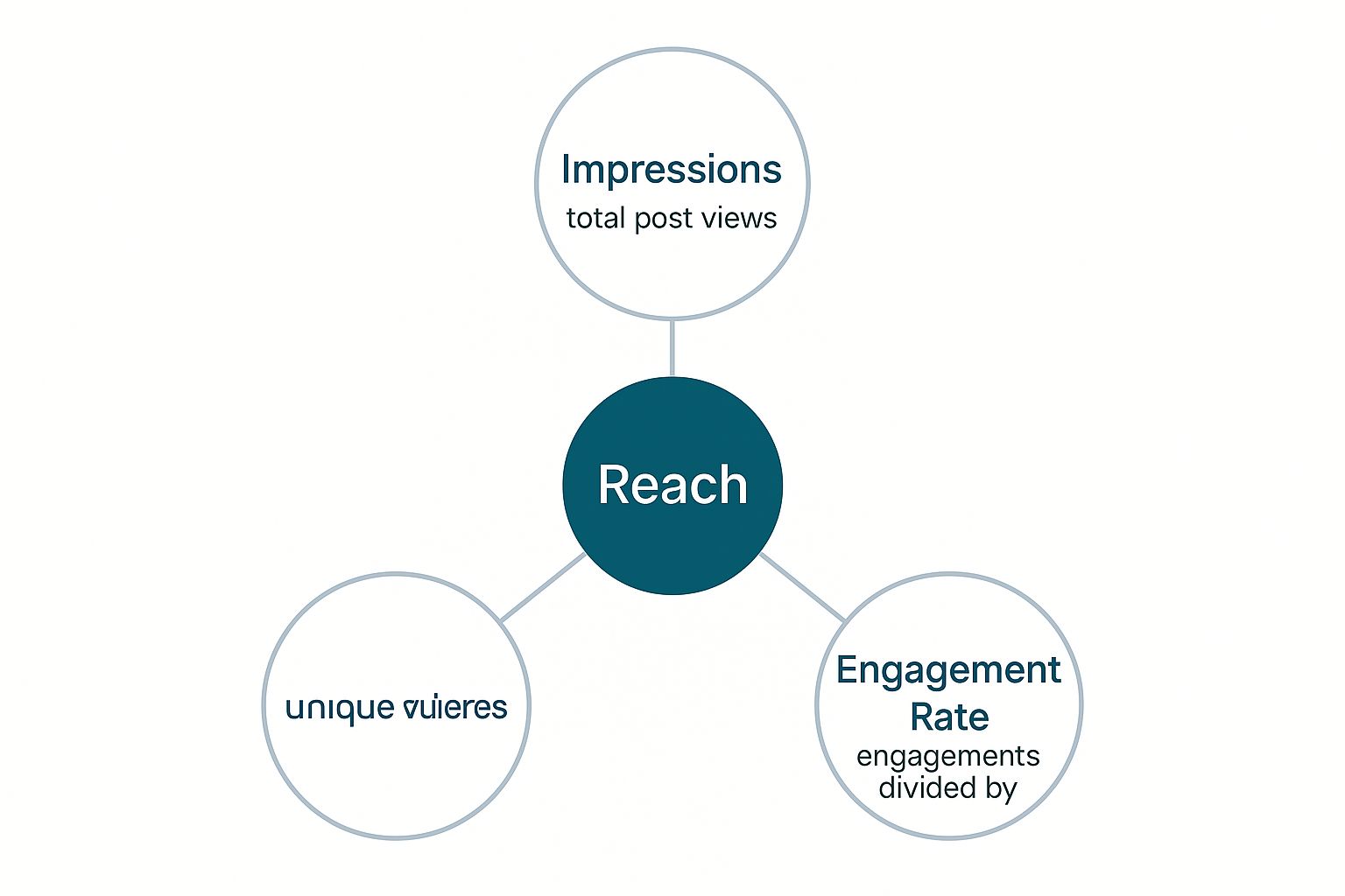 Infographic about what is impressions on linkedin