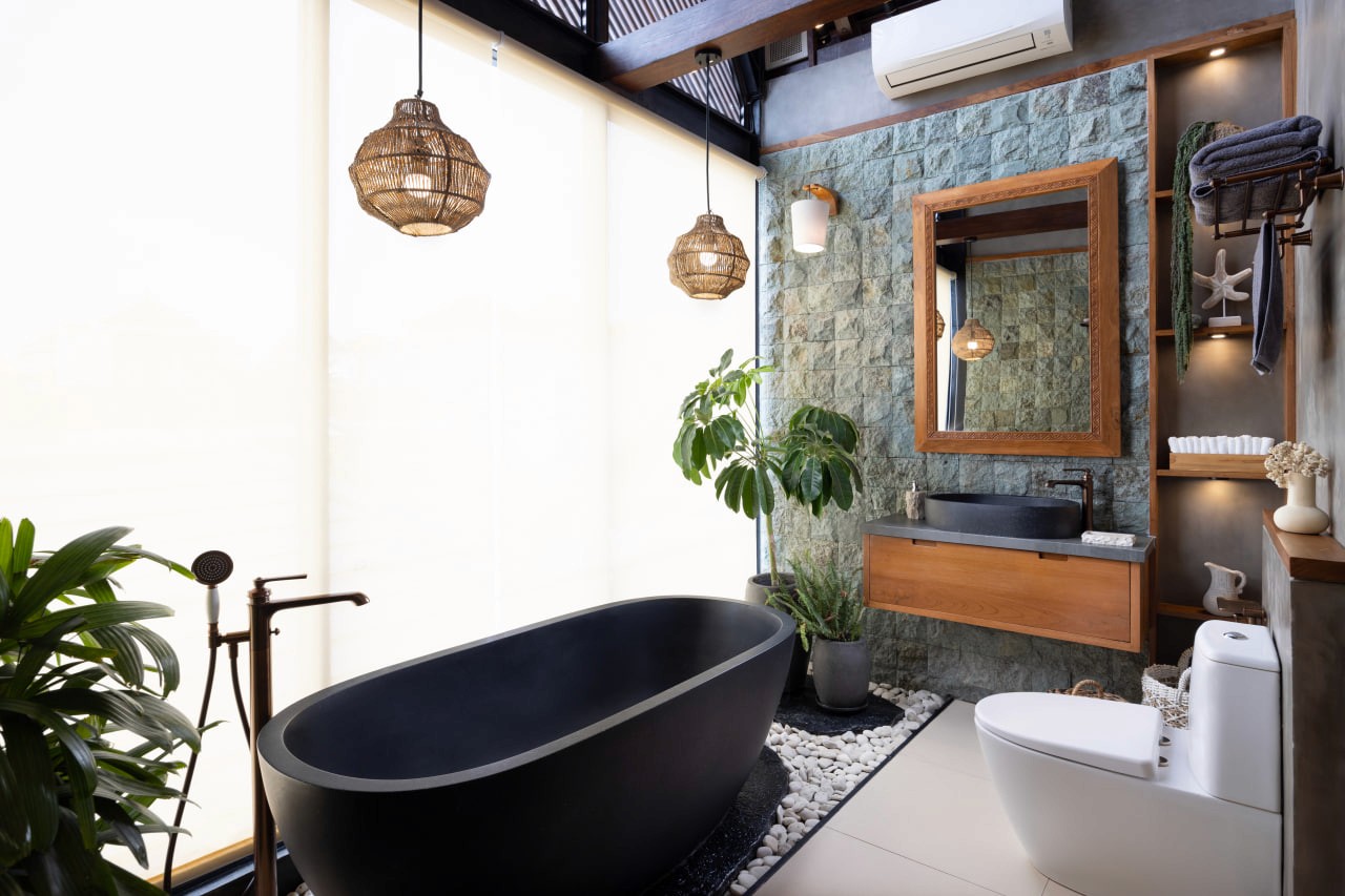 2-bedroom tropical villa in Padonan, Canggu with sunset views