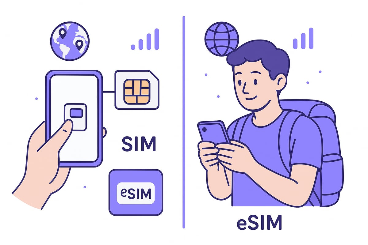 How Global SIM and eSIM Work: The Essentials
