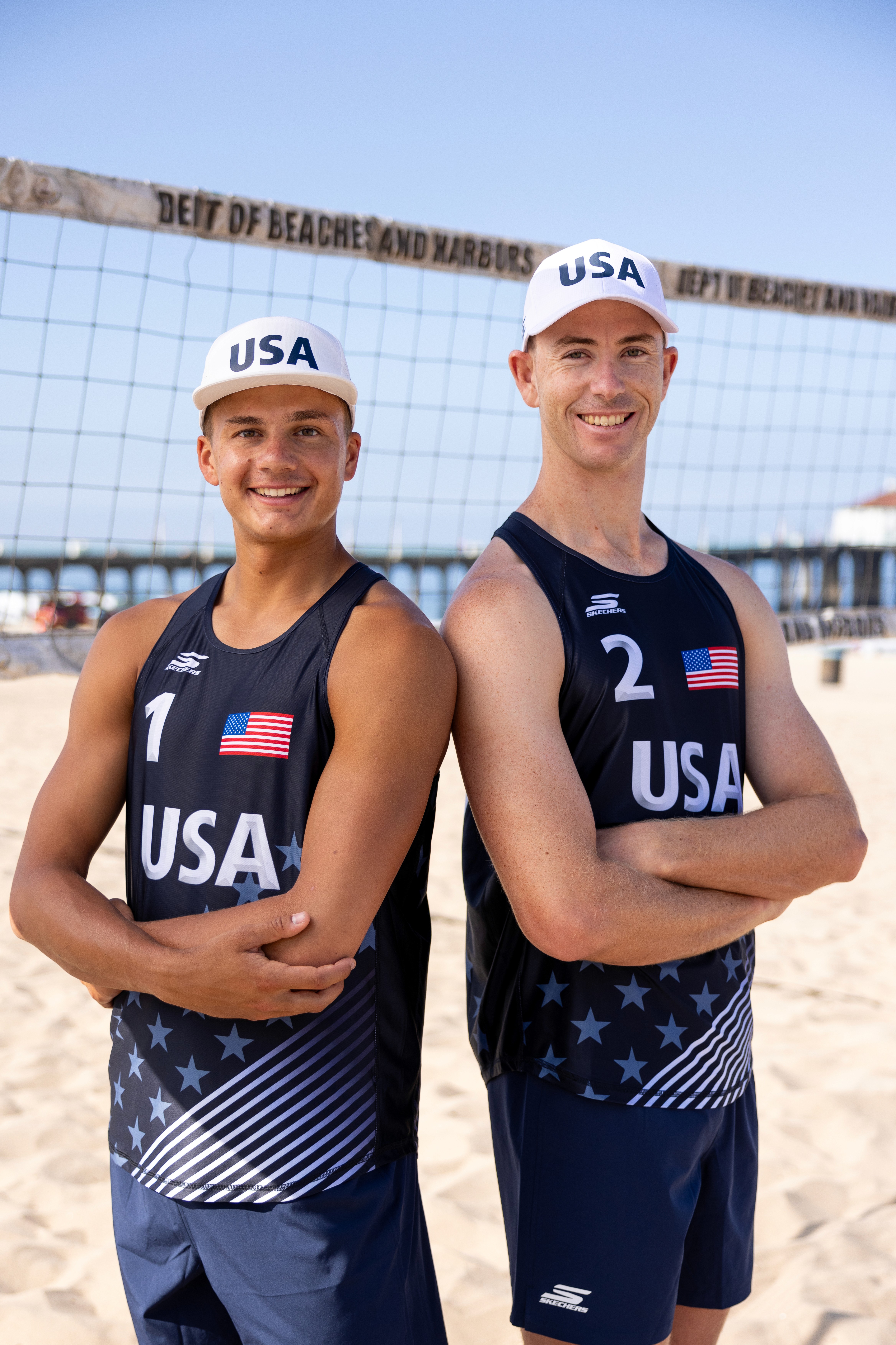 team usa beach volleyball shoot andy benesh miles partain