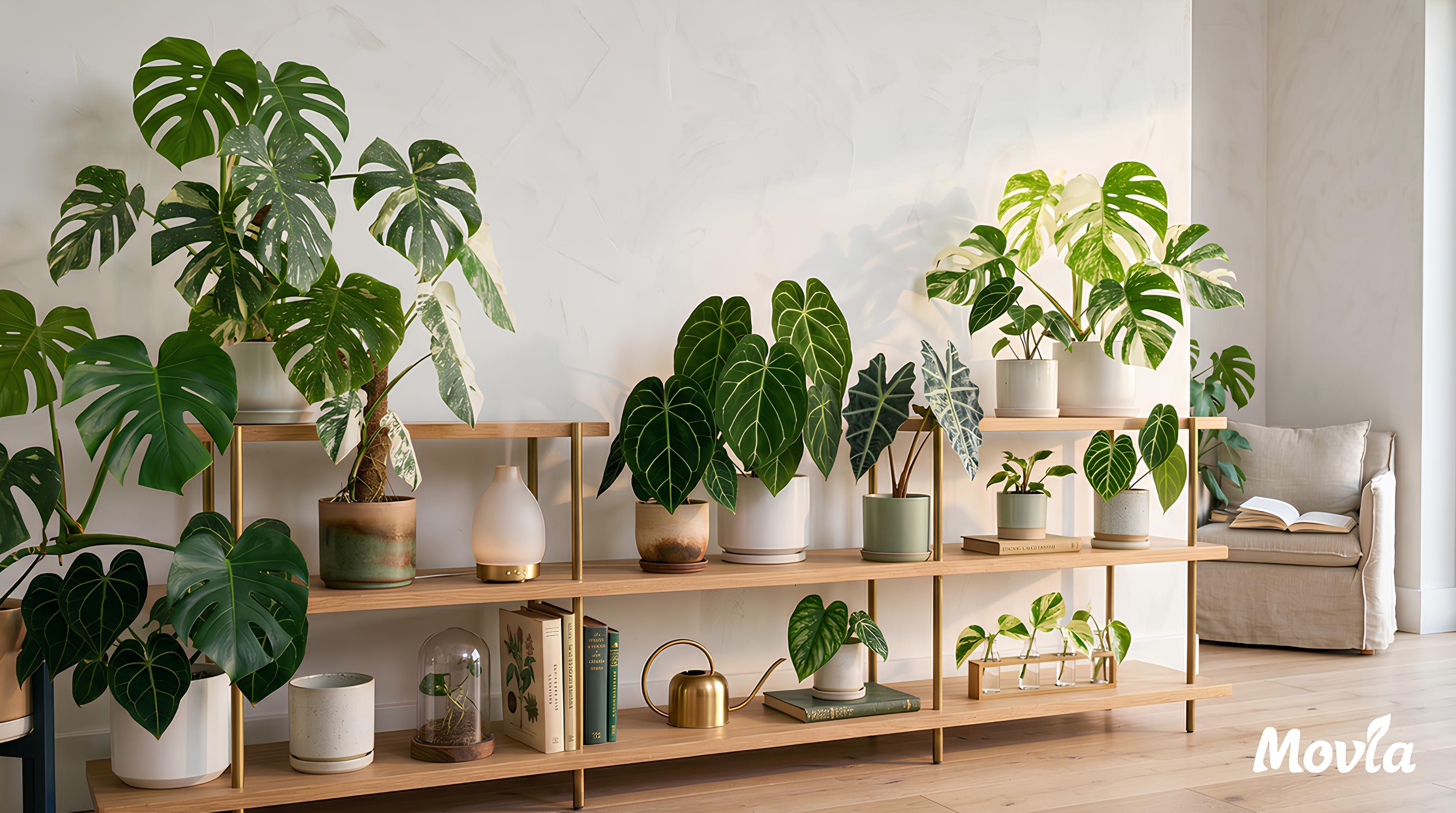 Indoor plants at home