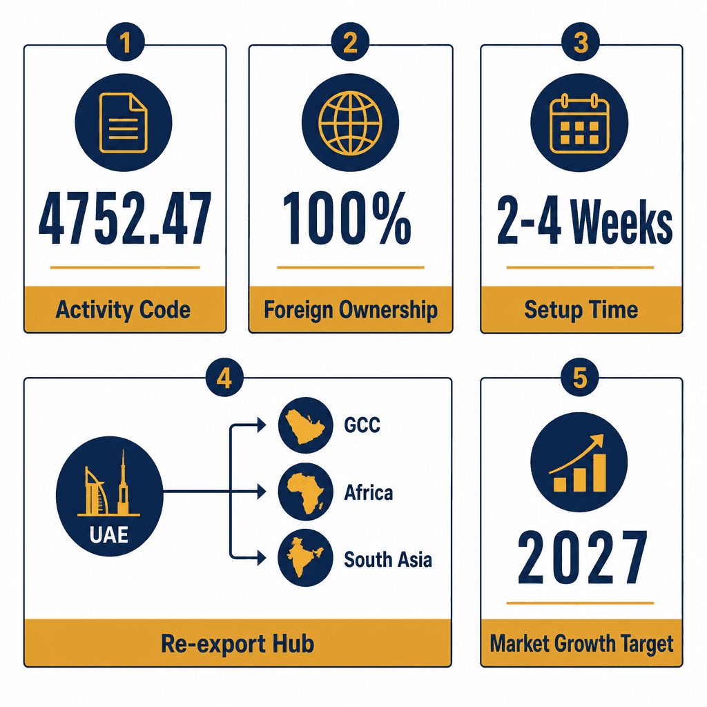 Infographic: Start a Building Metal Products Trading Business in Dubai