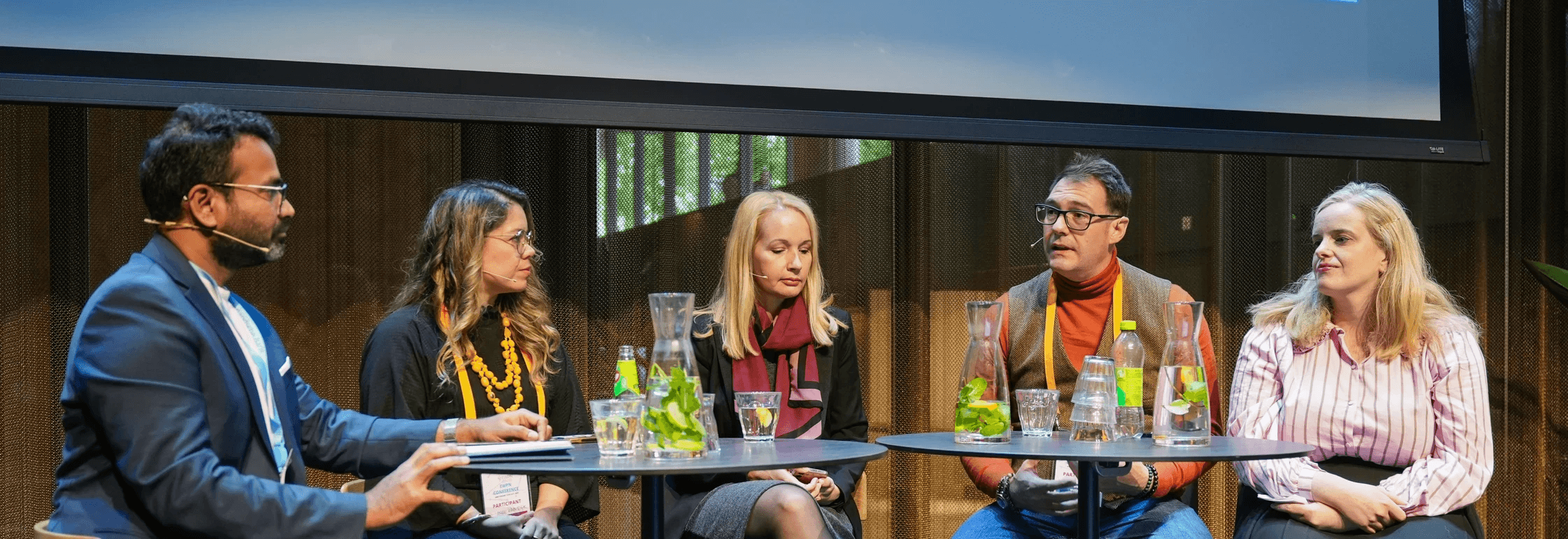 Girl wearing yellow color balloon