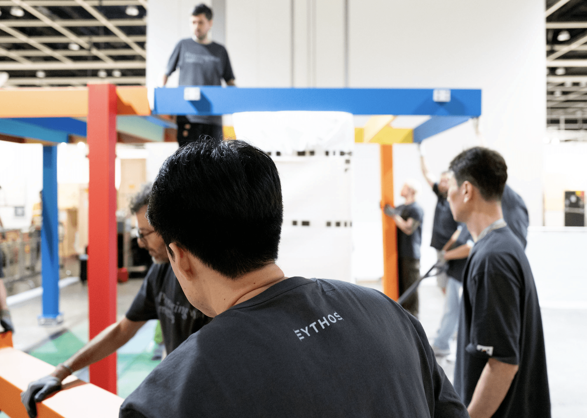 Eythos install at Art basel Hong Kong