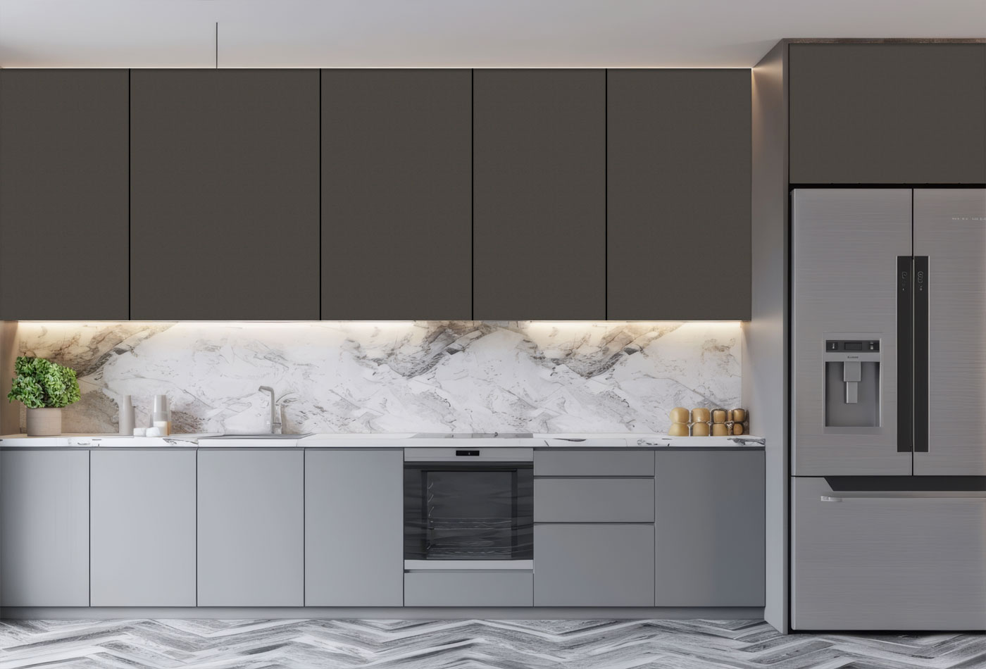 Melamina Gris Oxford Arauco |  Tablero MDF | 15 MM 