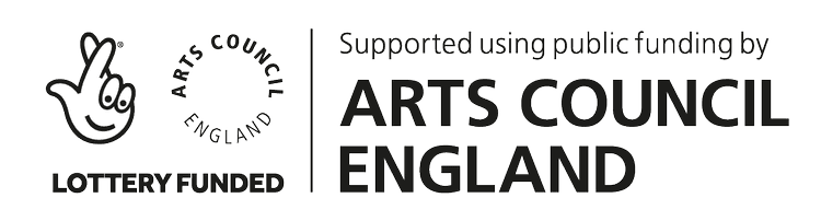 Lottery Funded ~ Supported using public funding by Arts Council England