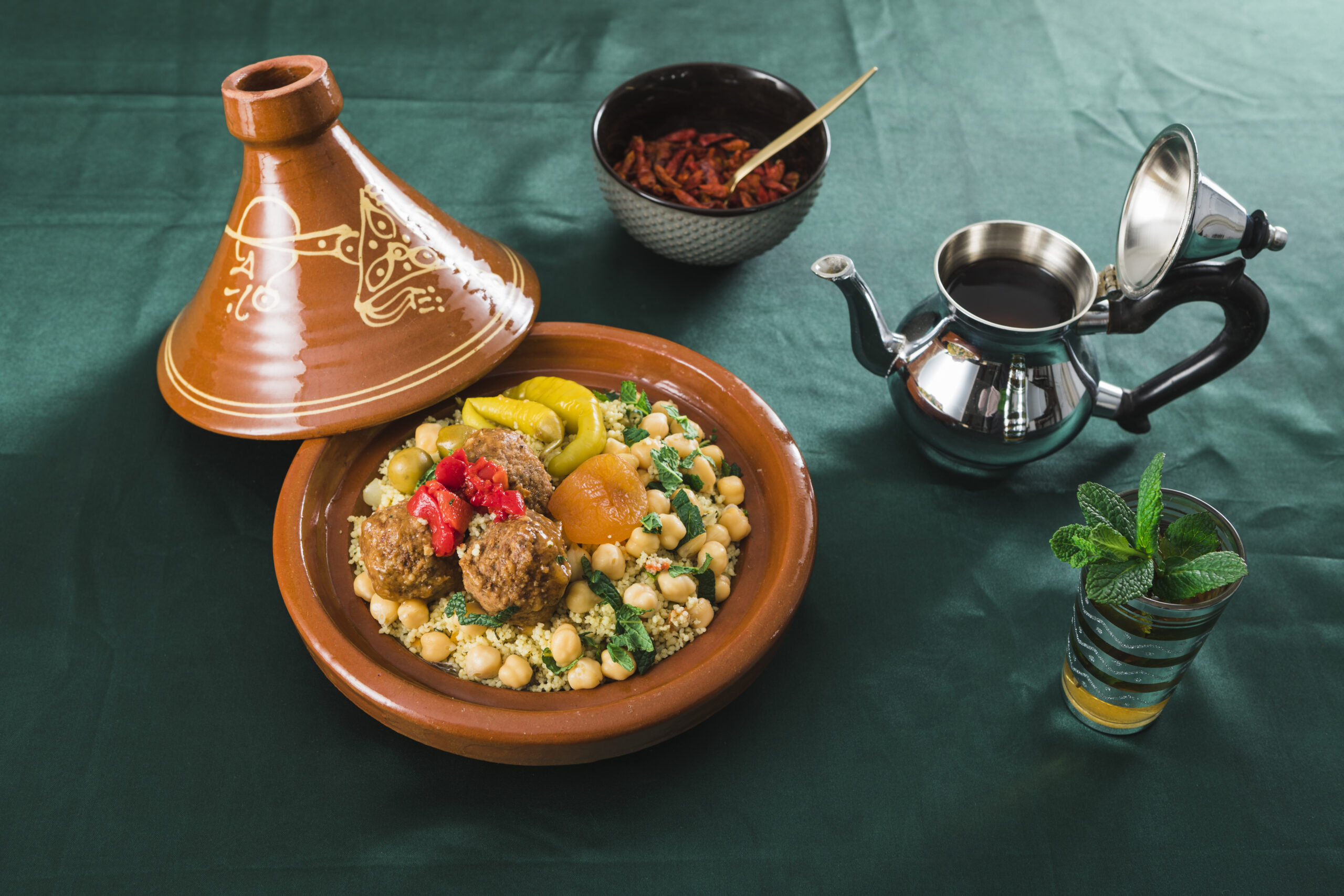 Arabic Dishes in traditional form - Arabic Food 