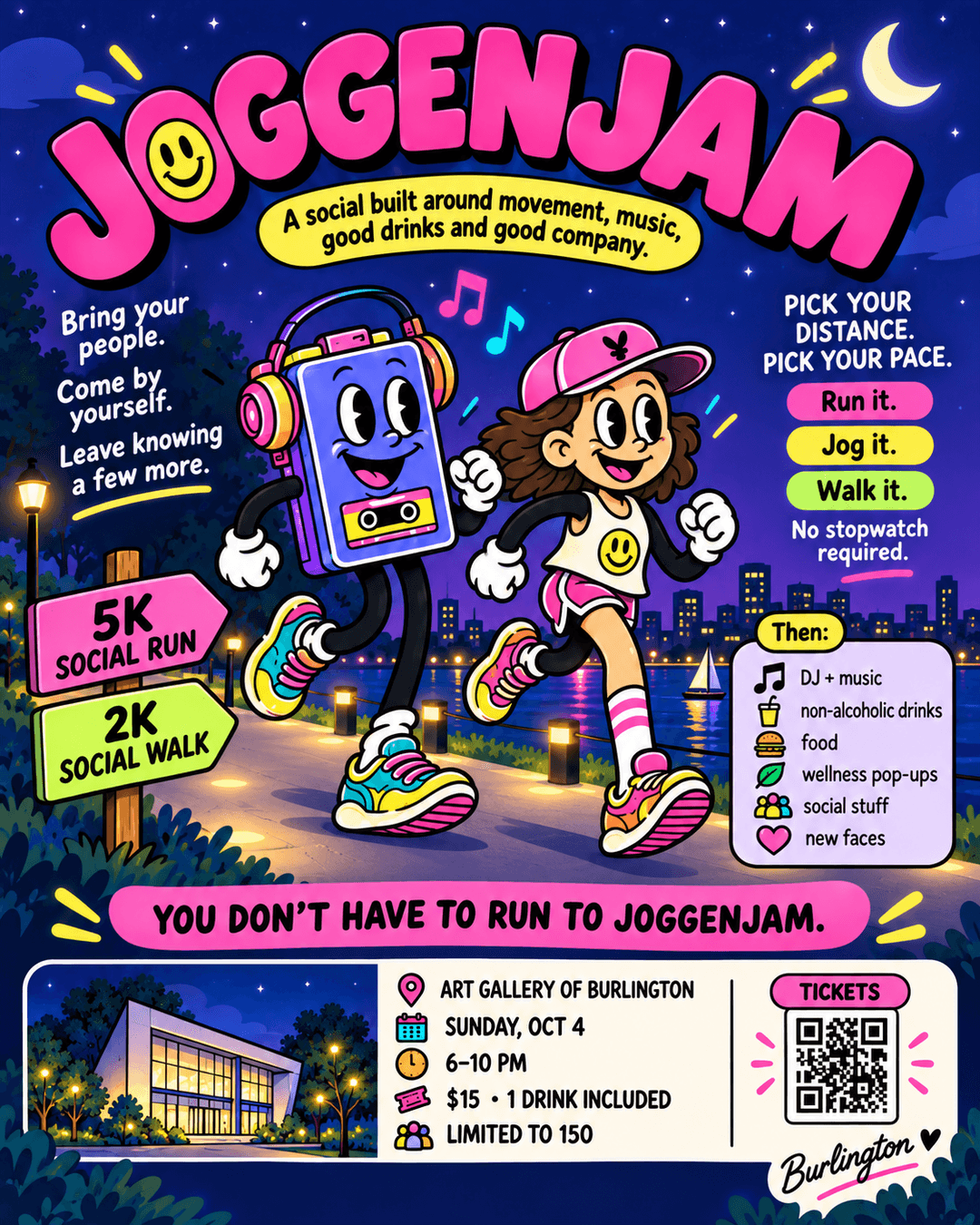 joggenjam poster burlington