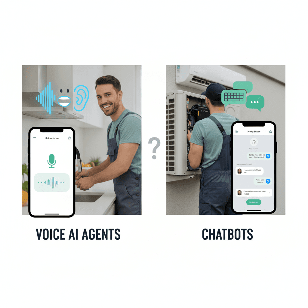 Voice Ai Agents v/s Chatbots - Leaping AI Blog