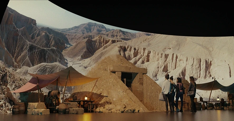 Tutankhamun exhibition — spatial storytelling and immersive narrative by Boris Kislitsin