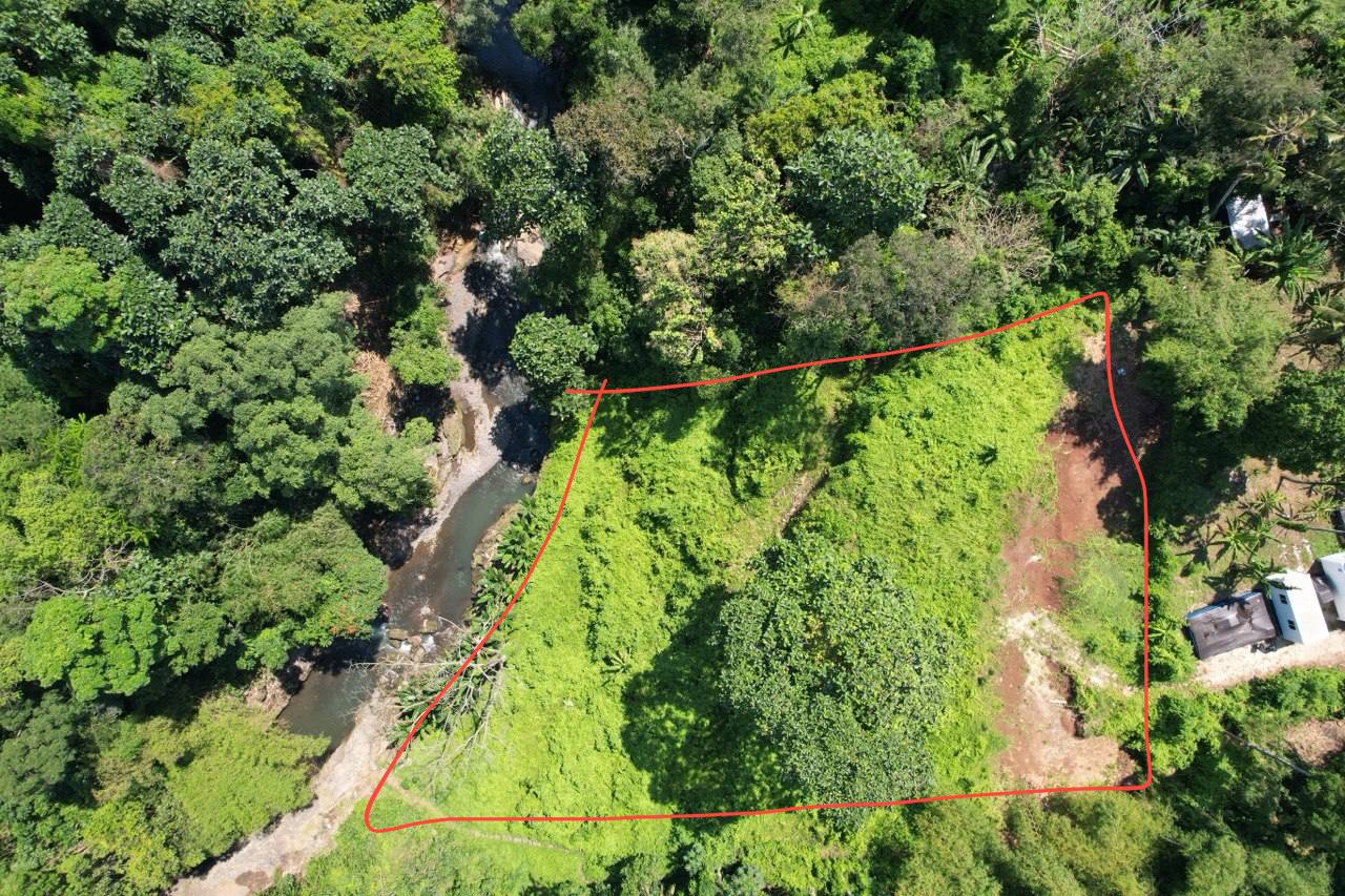 3700 m² Freehold land plot with canyon in Tabanan, Kaba Kaba