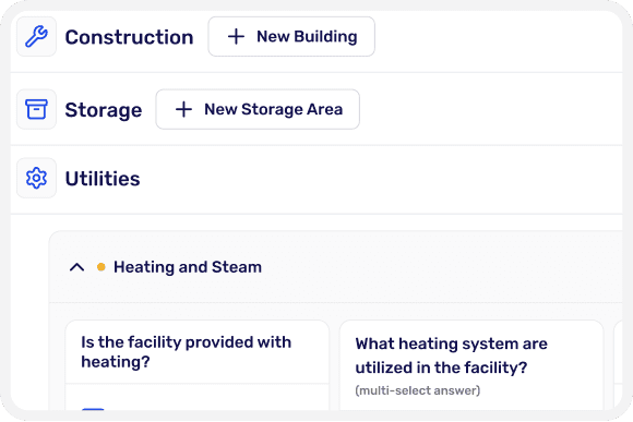 Construction, storage, utilities 