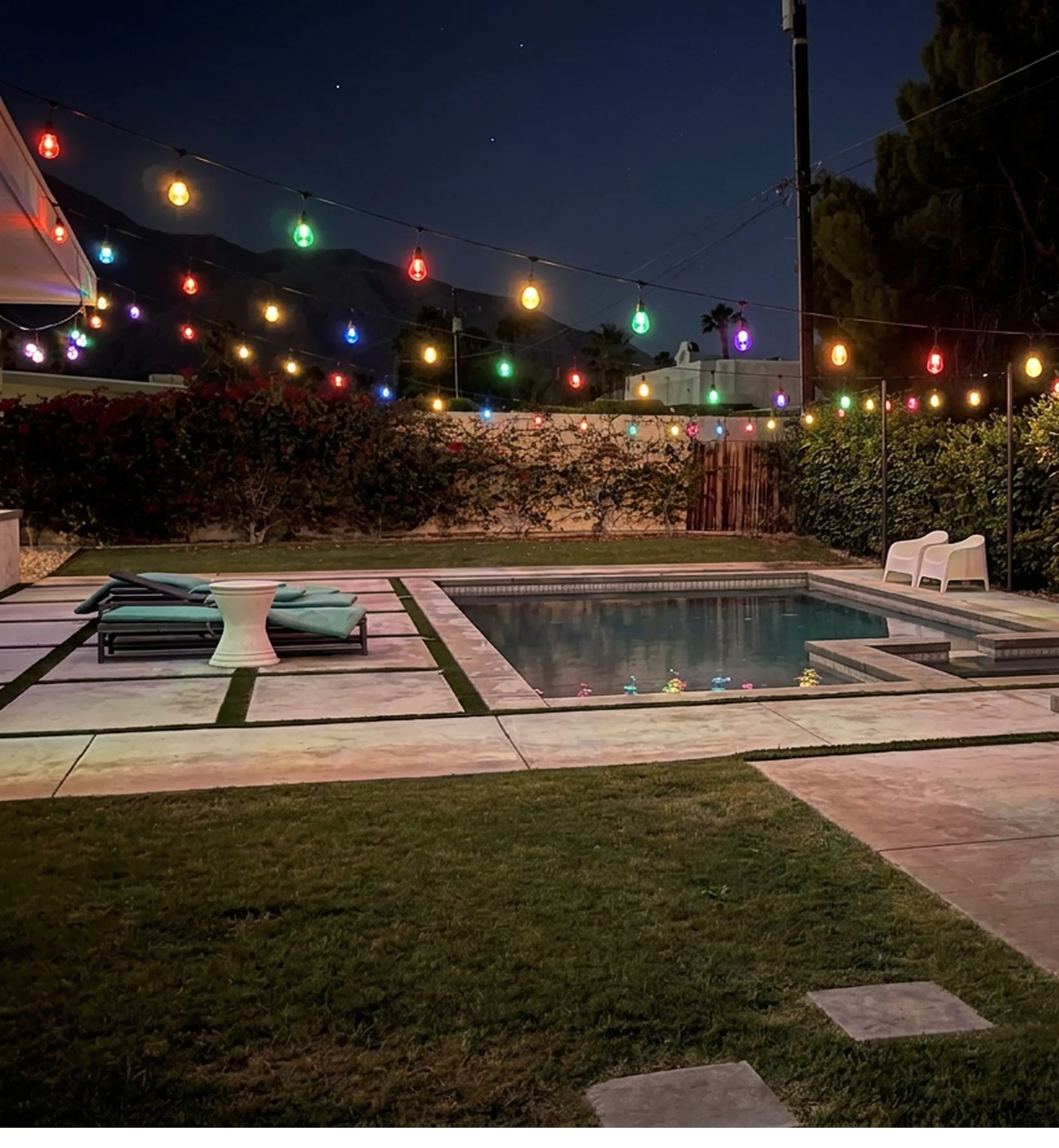 palm springs lights
