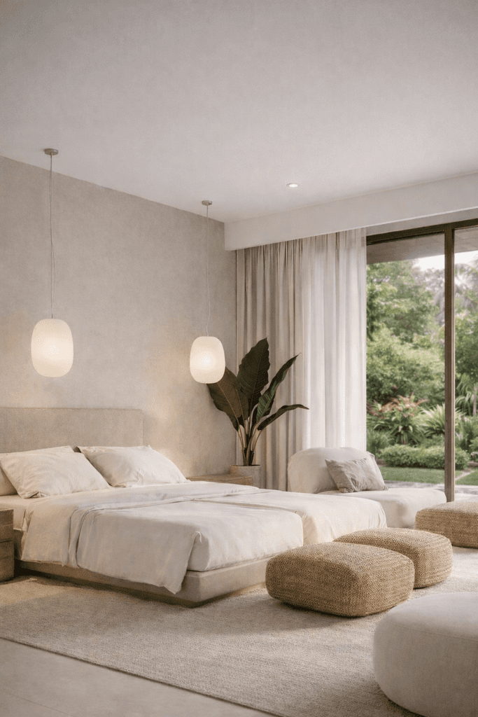 Bed Room Prague Villas Canggu Bali