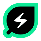 Calendar icon with checkmark in blue and black