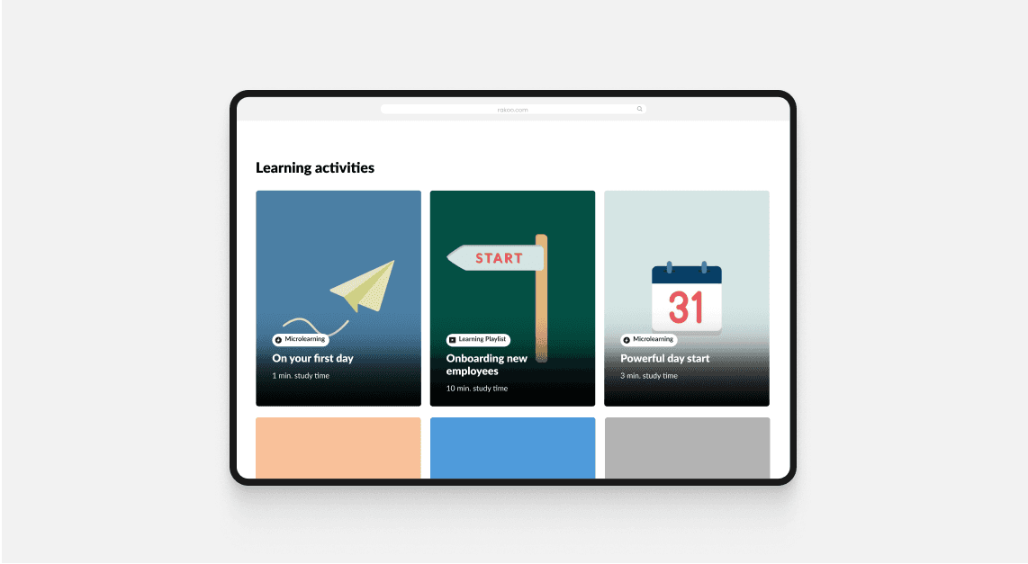 Onboarding met een online academy