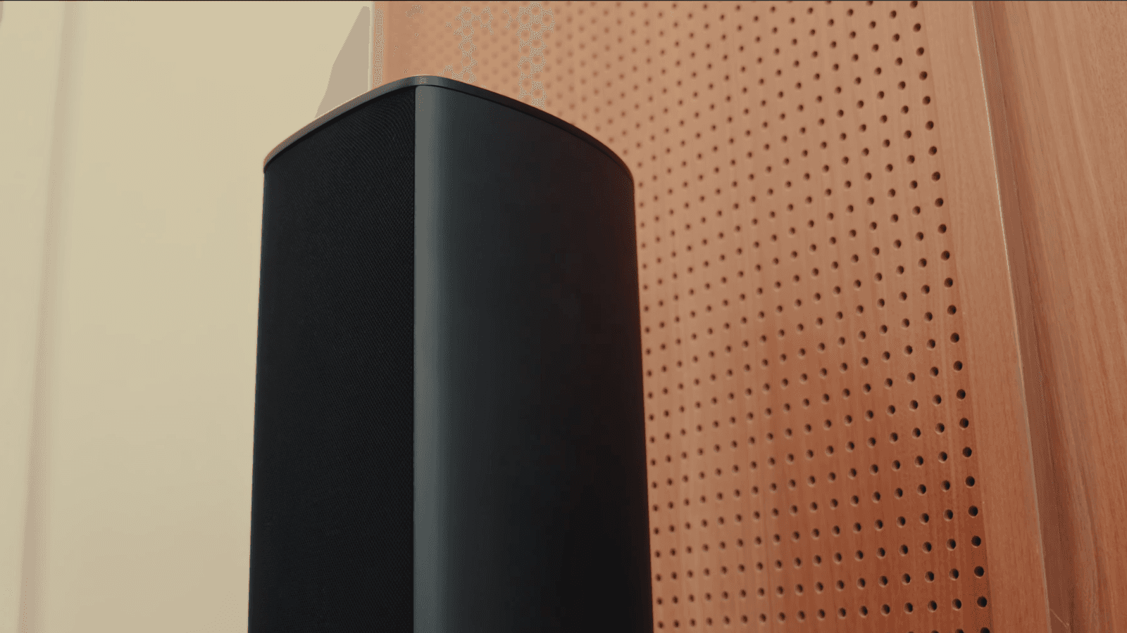 Acoustic treatment di living room Logisonic