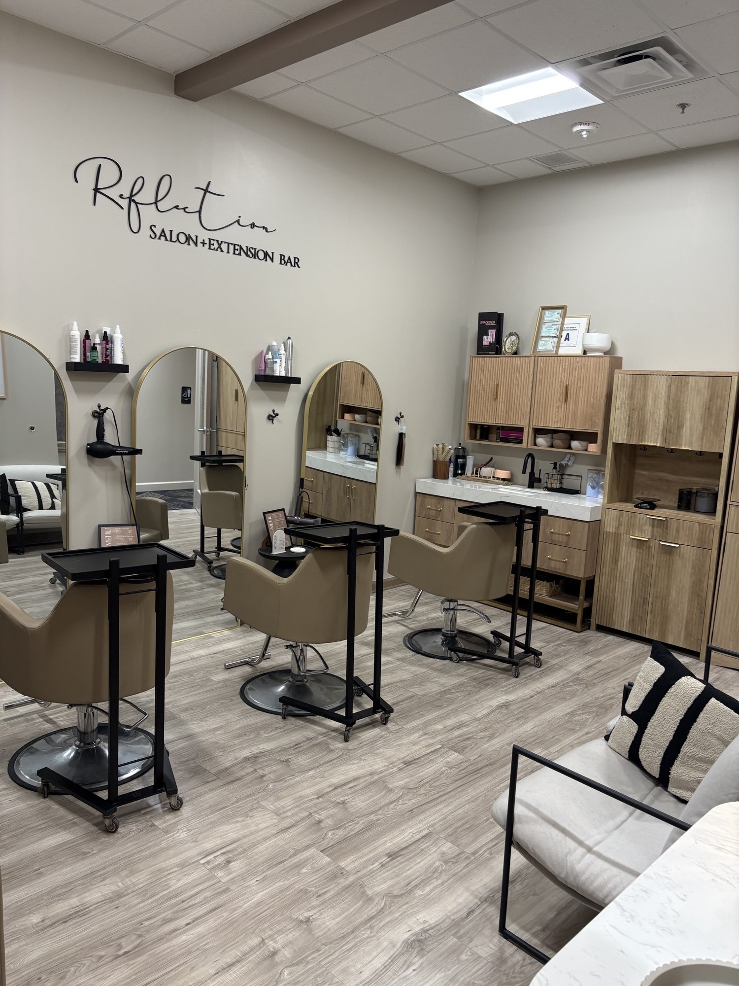 Triple Suite in Phenix Salon Suites Raleigh