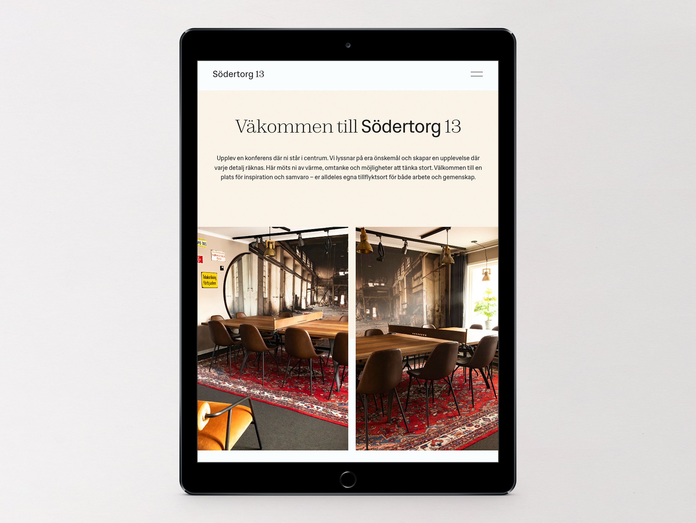 Södertorg 13 webbdesign