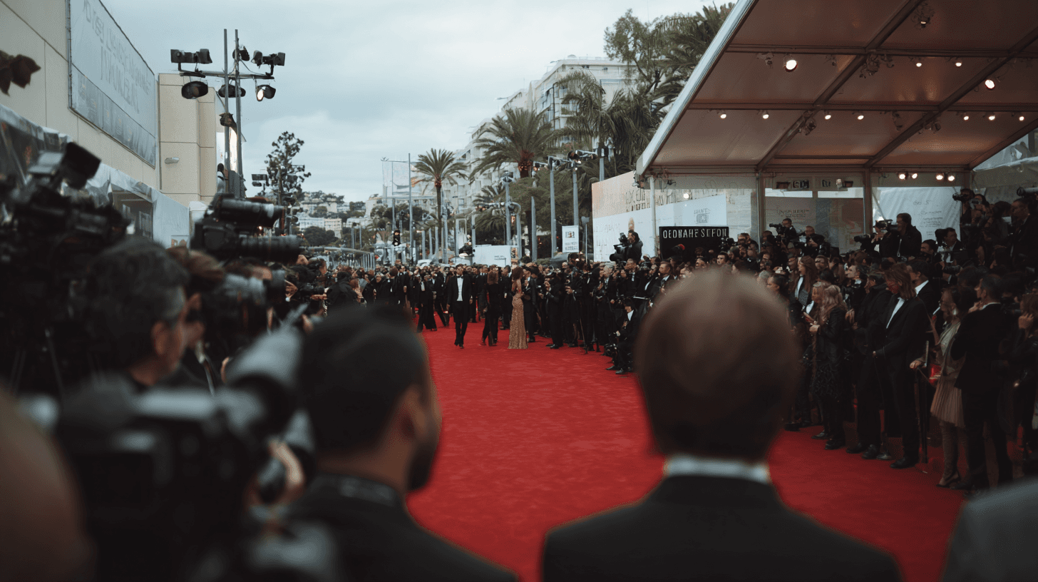 A fast black sports car races down the highway.