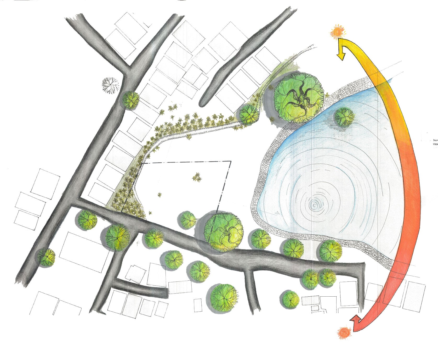 Site Plan- view of