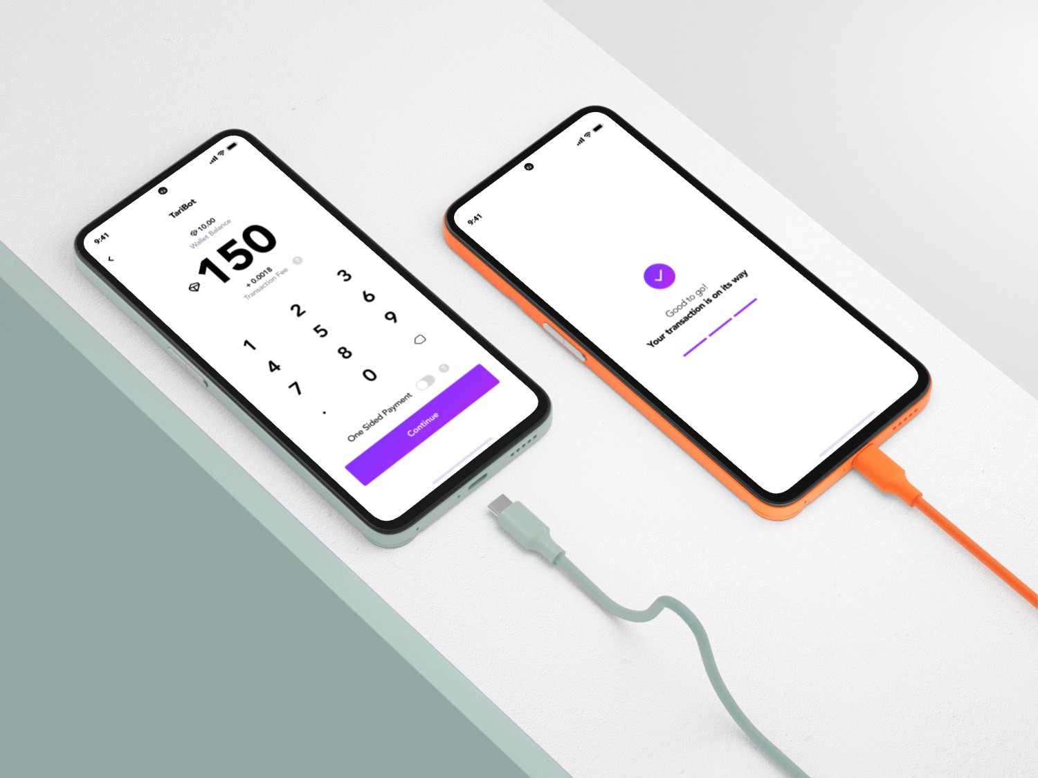 The send flow makes transferring Tari effortless, with intuitive steps that feel familiar and straightforward.