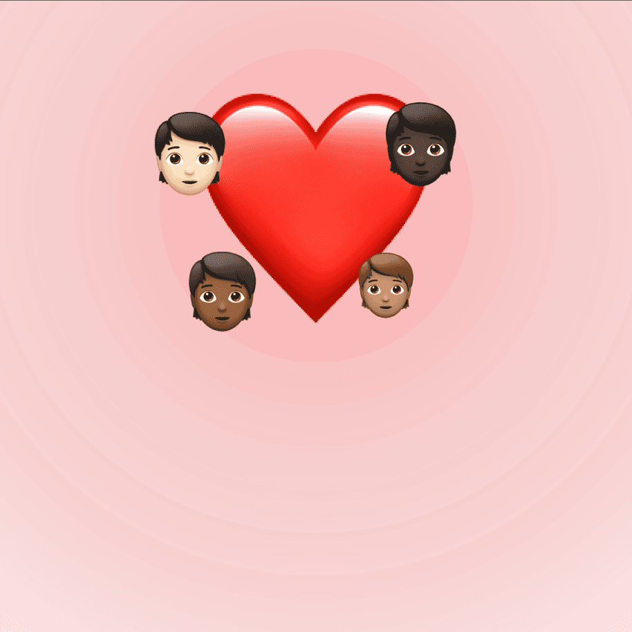 Collective people illustration