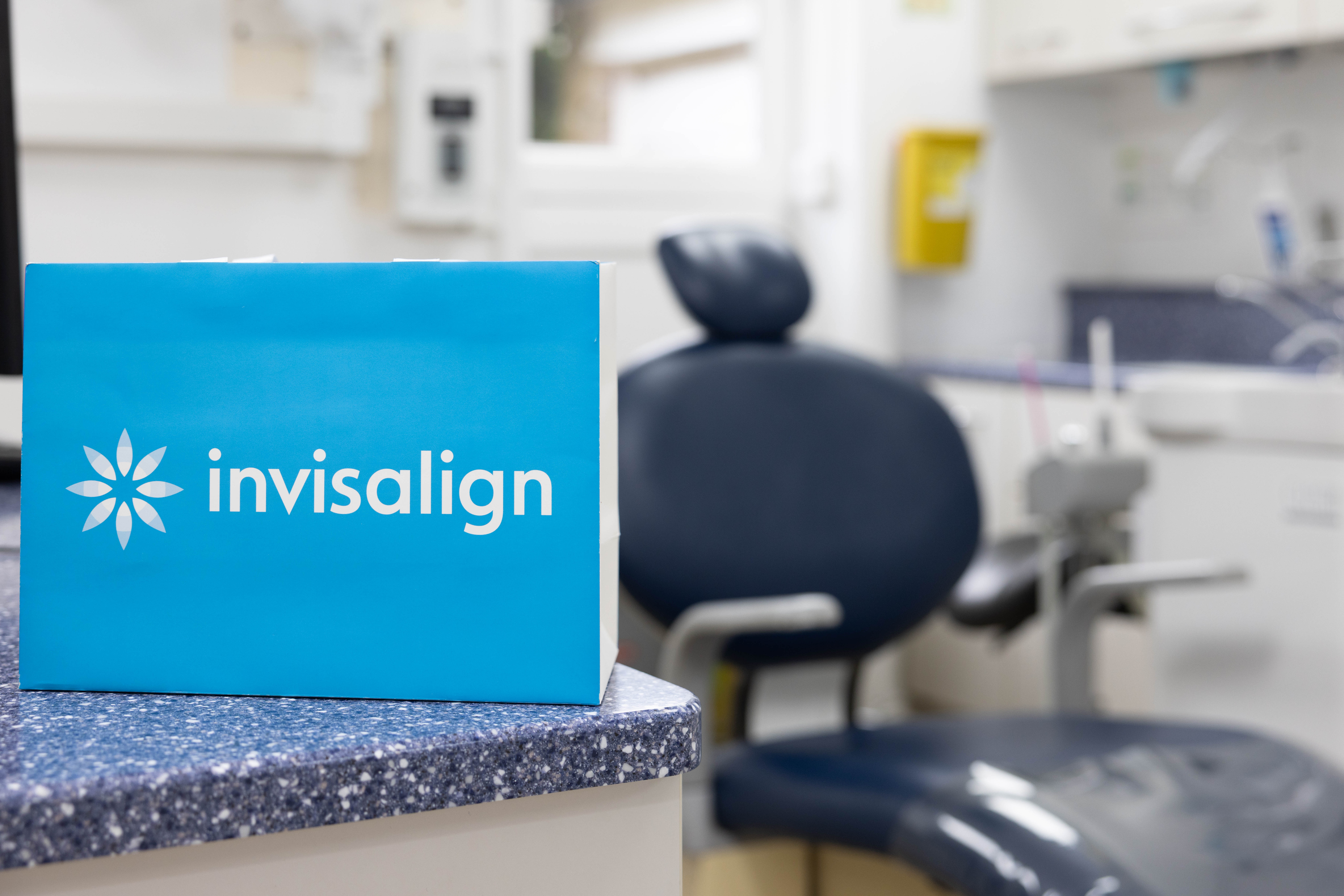 A happy family with two young children