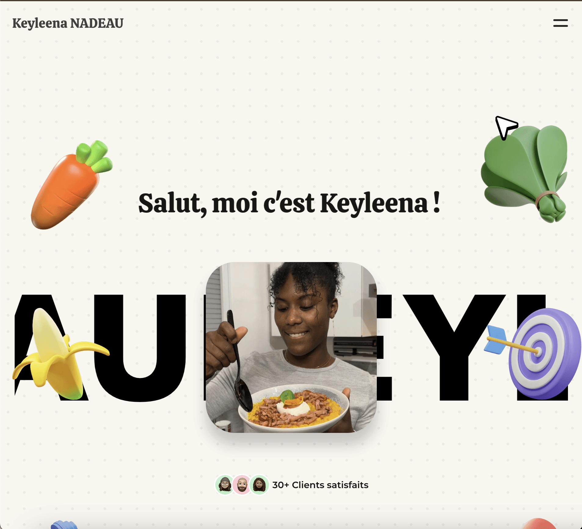 header du site de keyleena