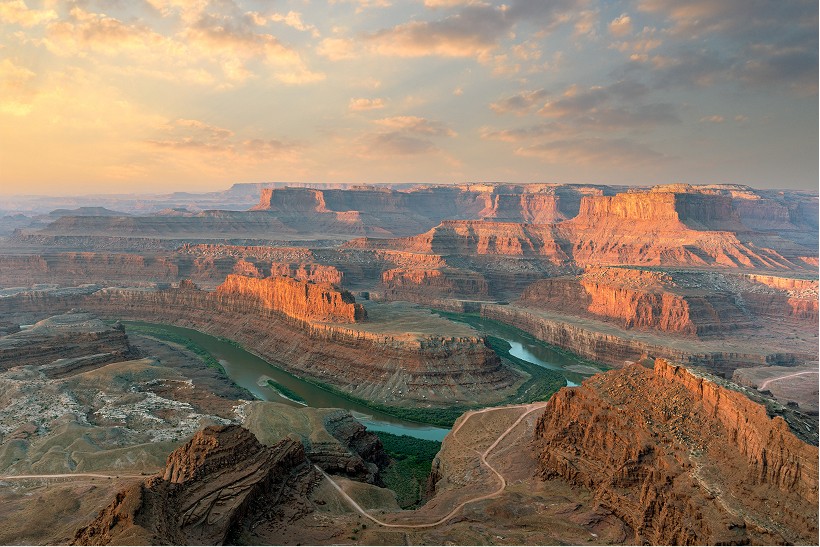 Wide American landscape showing Woodrow’s national reach across strategic communications projects.