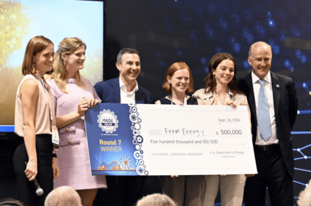 Fram Energy Wins American Made Solar Prize
