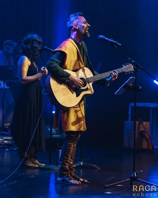 microphone for a live stage performance