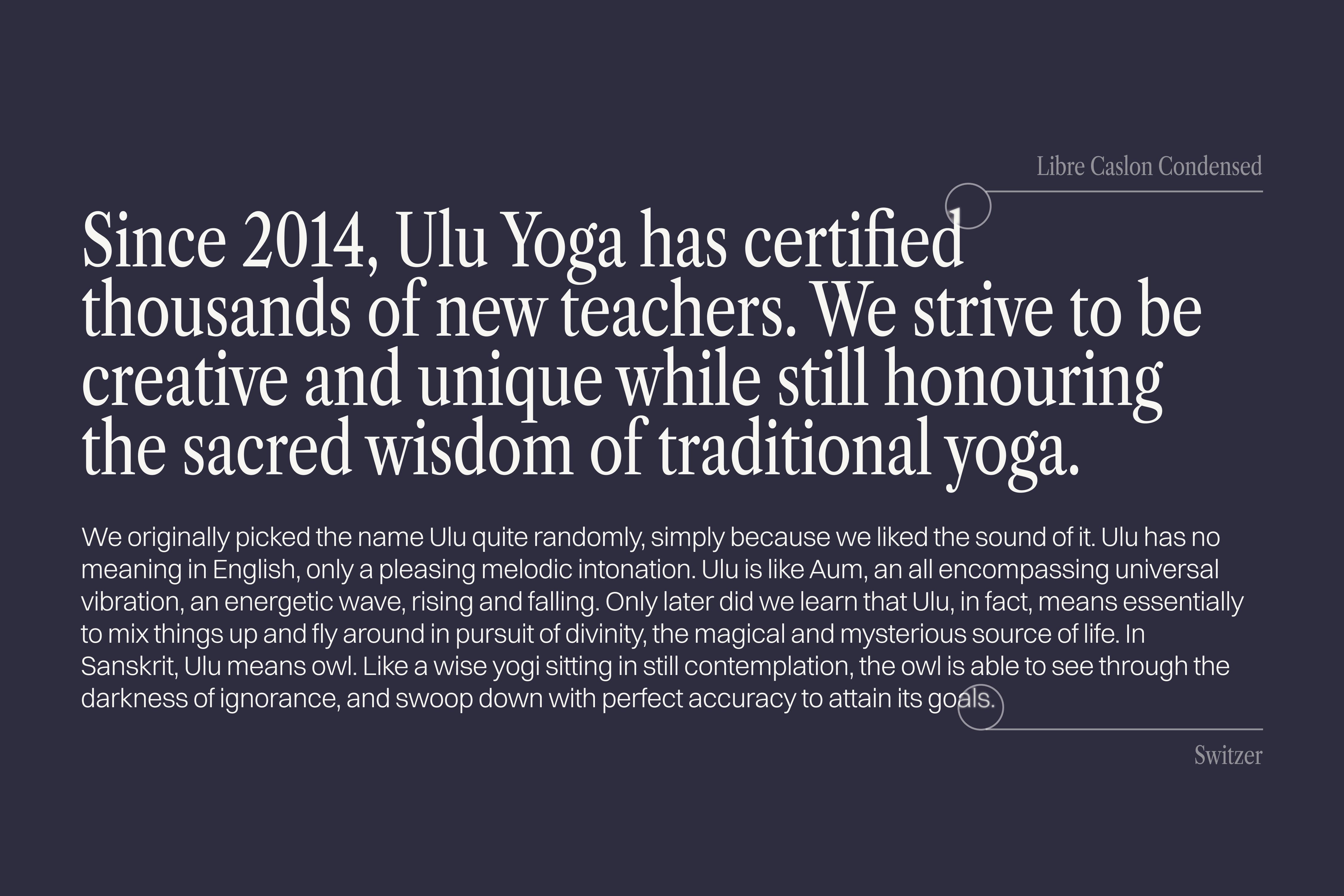 Ulu Yoga brand story Bali
