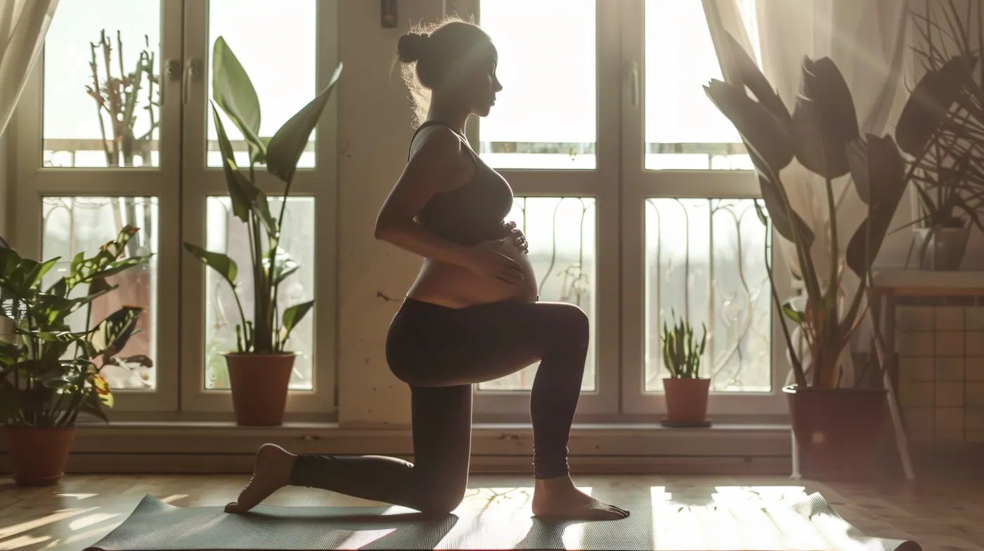 Deep backbend and spine flexibility technique in online aerial yoga certification course
