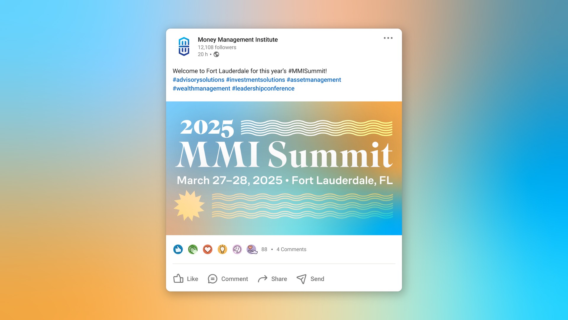 2025 MMI Summit LinkedIn Mockup