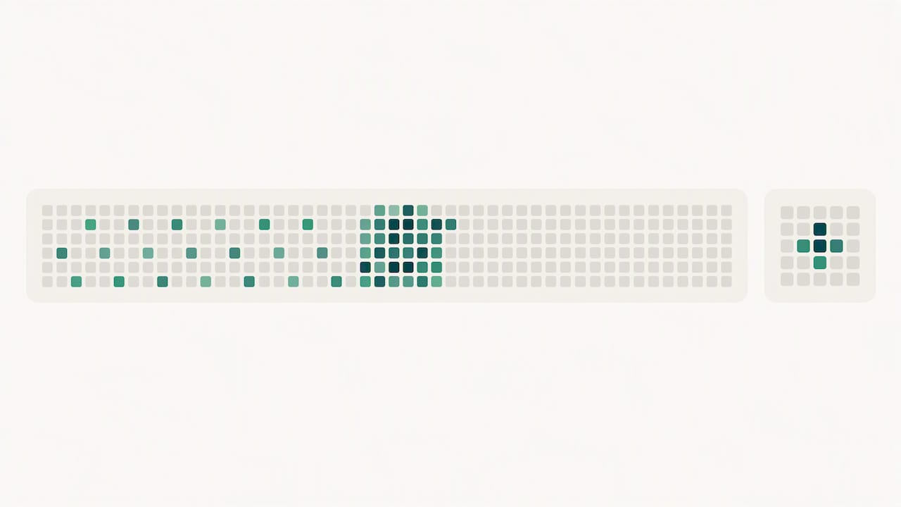 Illustrated timeline compares steady and burst activity