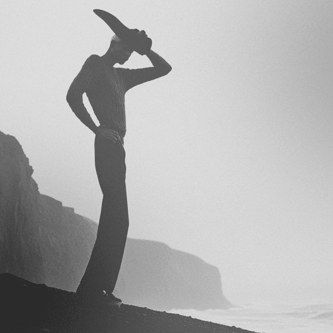 Pierre Soulages Outrenoir aesthetic simulation, Deep black texture retaining material depth, Kodak Tri-X ISO 6400 grain structure, Haptic Visual System, Engineered by Aventi