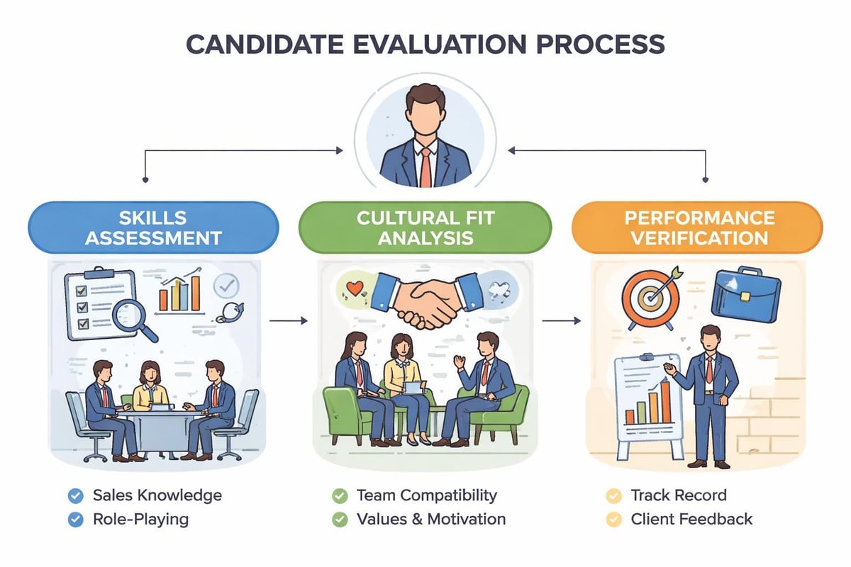 High recruitment vetting stages