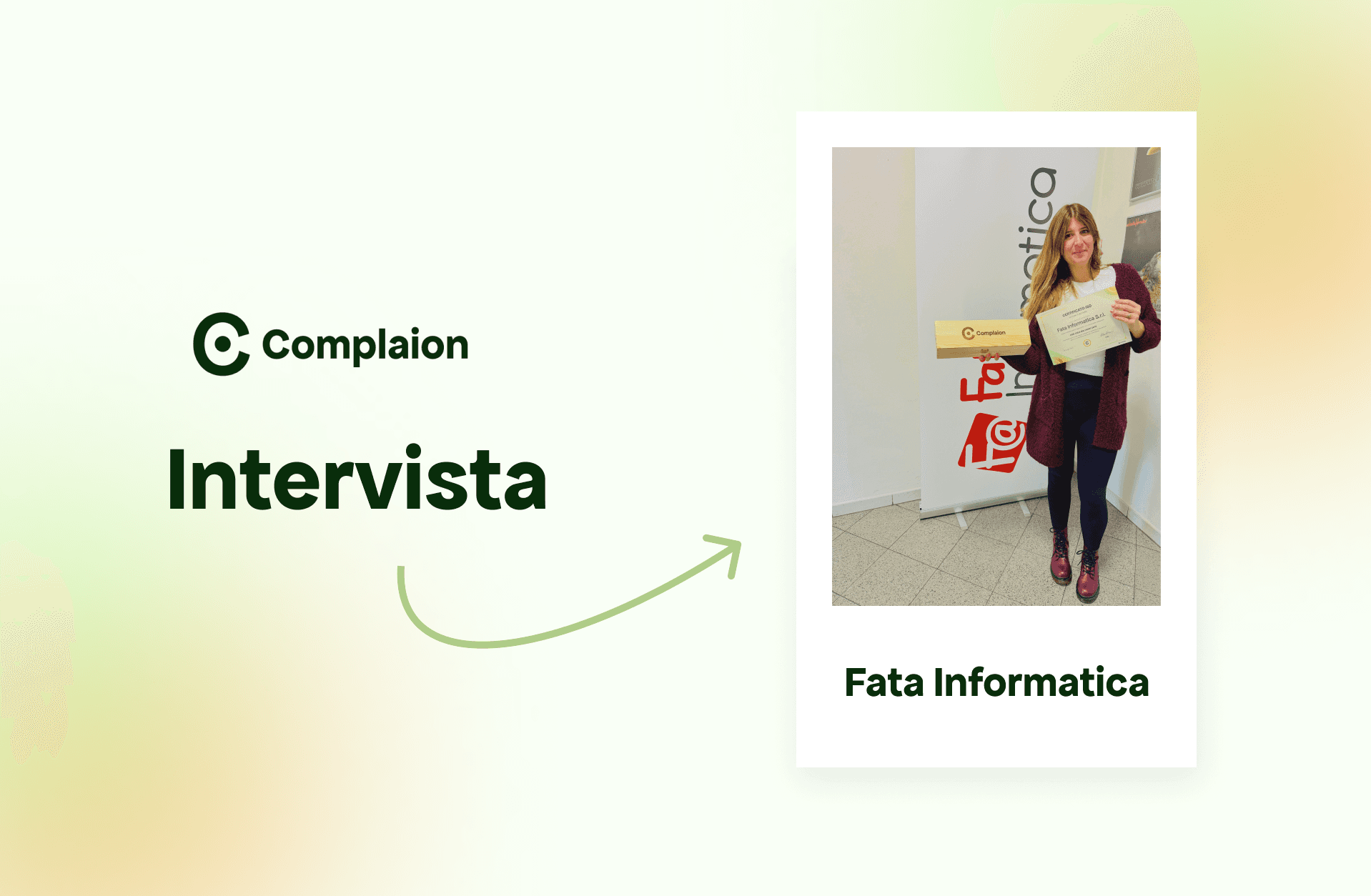 Intervista a Sara Fioretti sul percorso di Fata Informatica verso la Complaiance