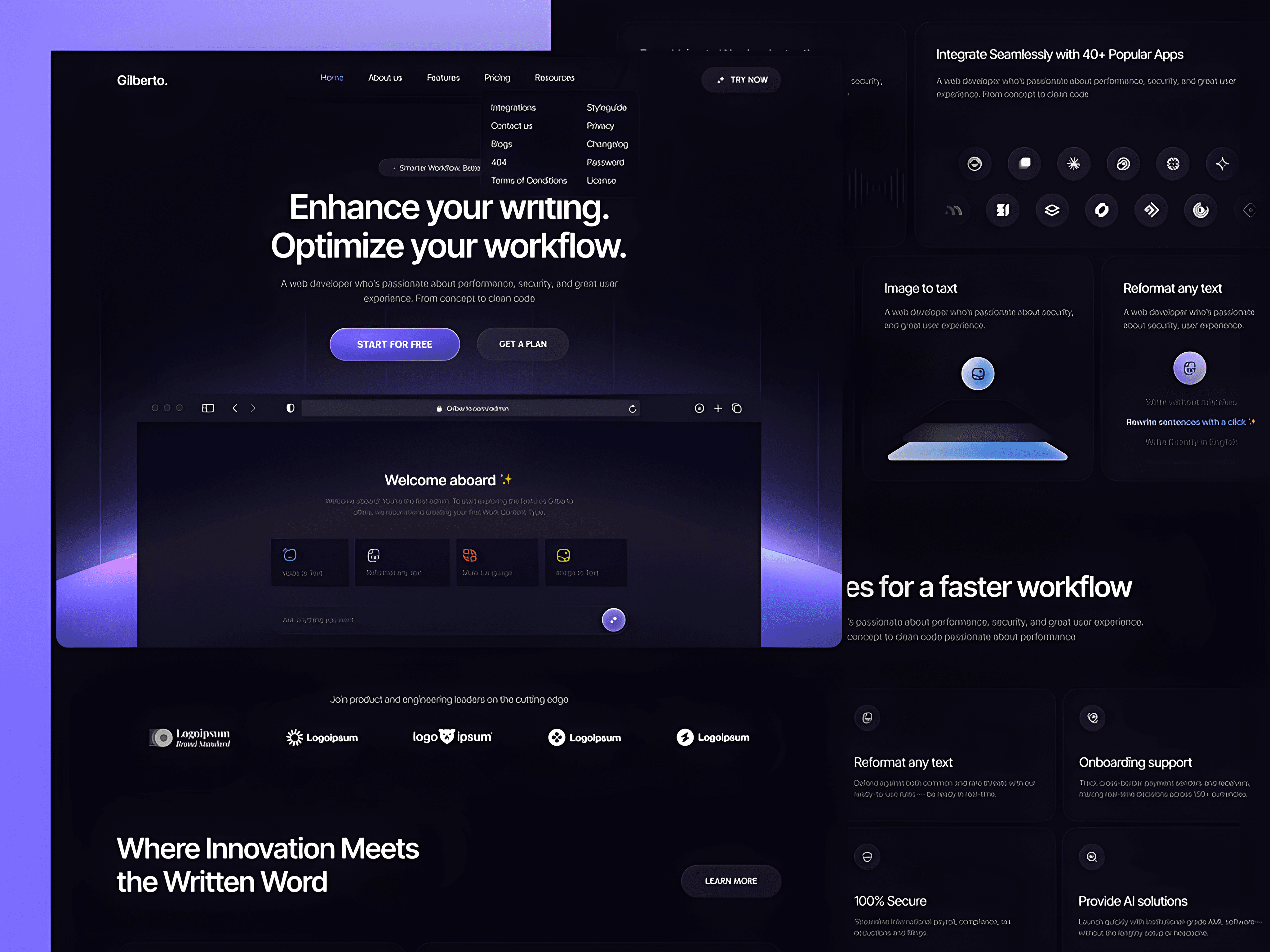 best Framer templates
