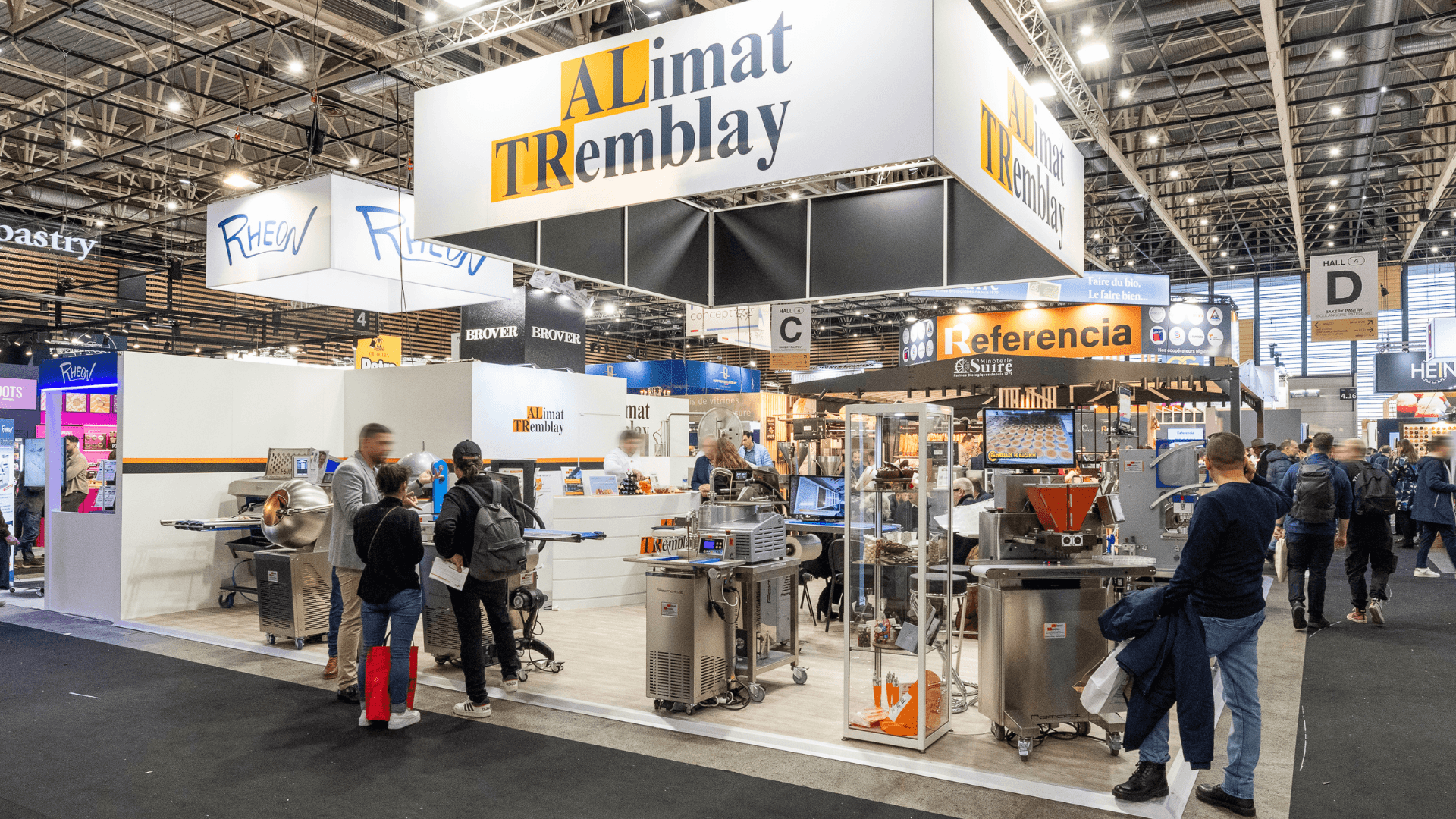 Stand Alimat Tremblay au SIRHA par Expace