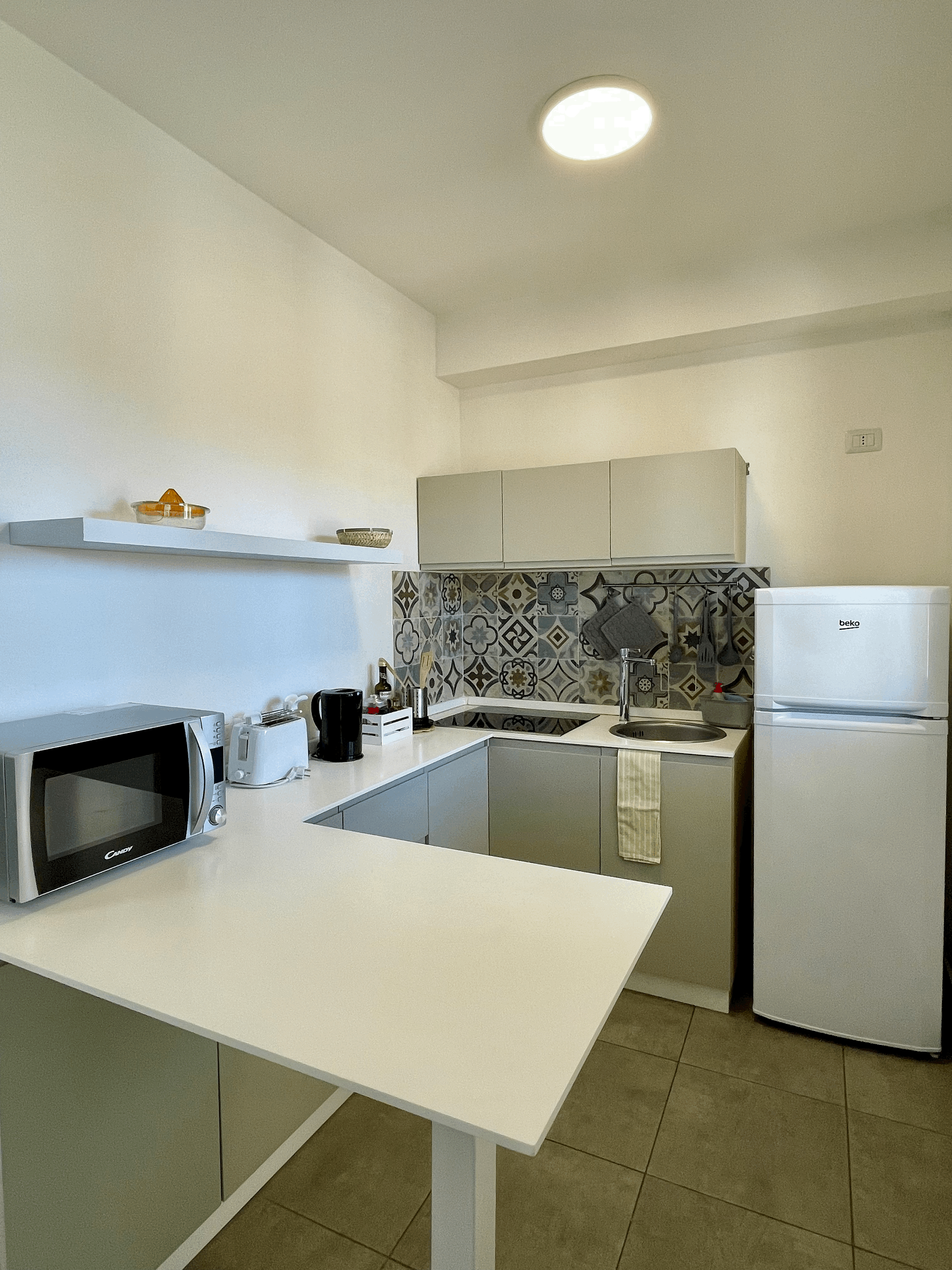 Cucina attrezzata del Trilocale Shardana Superior