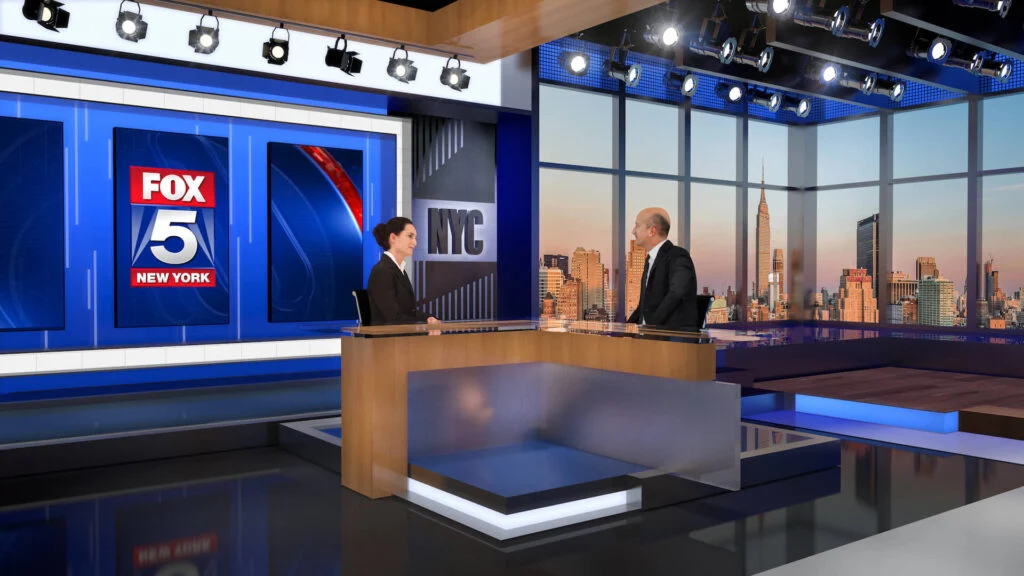 Xentra Transport delivering production equipment for FOX 5 WNYW New York