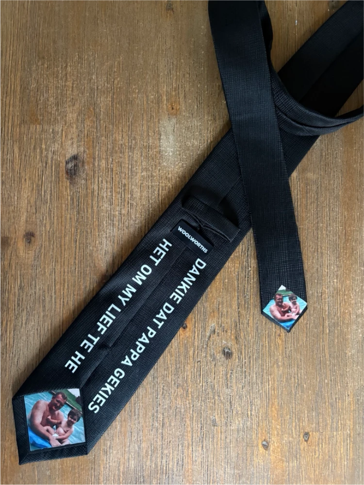 Personalised Tie 