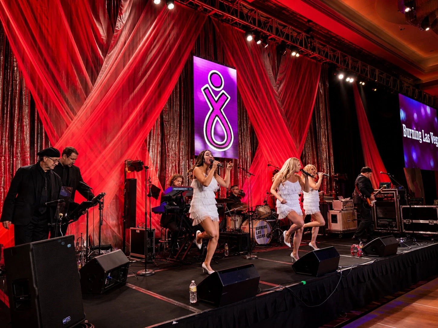 Live CARES dance performance supported by professional event audio production from UpLight Technologies