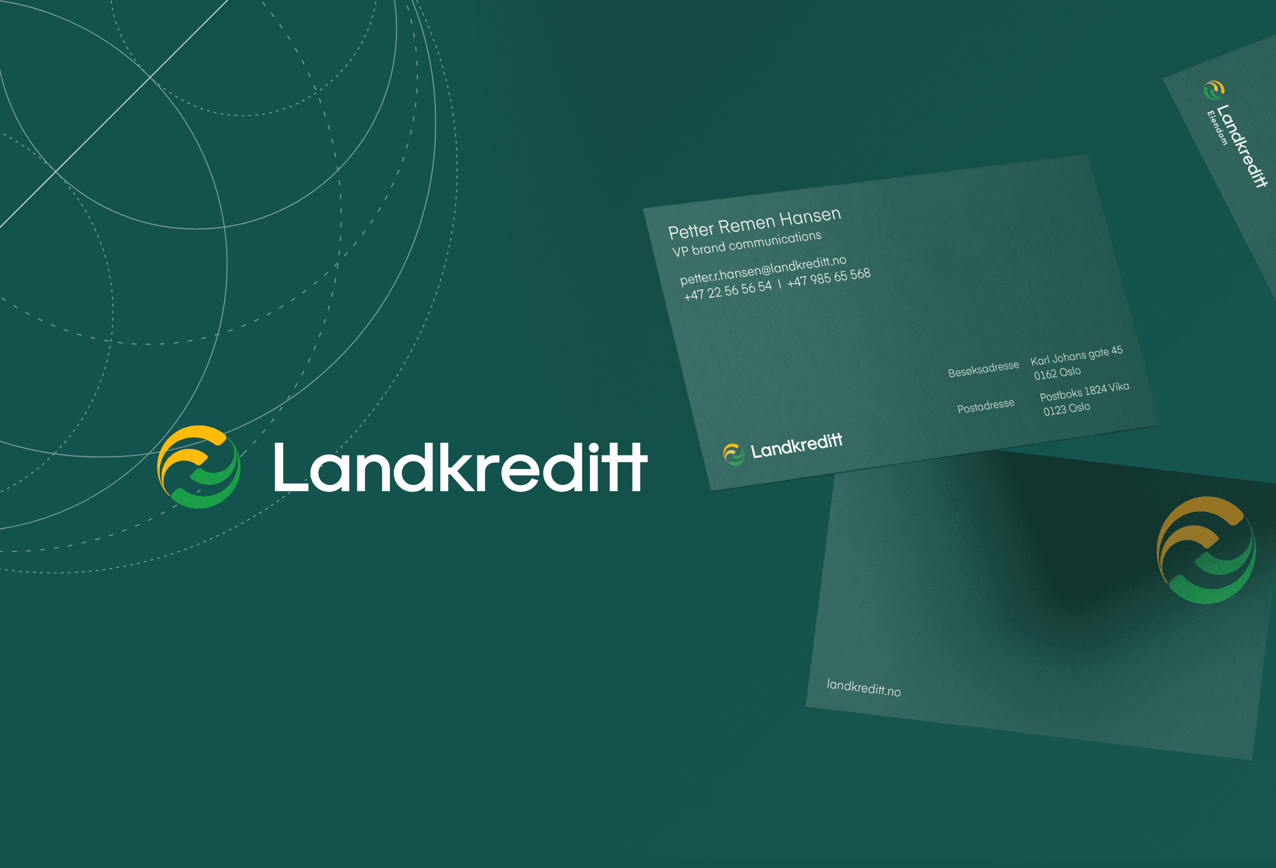 Minimalist coffee can design in hand – black and white packaging with bold typography