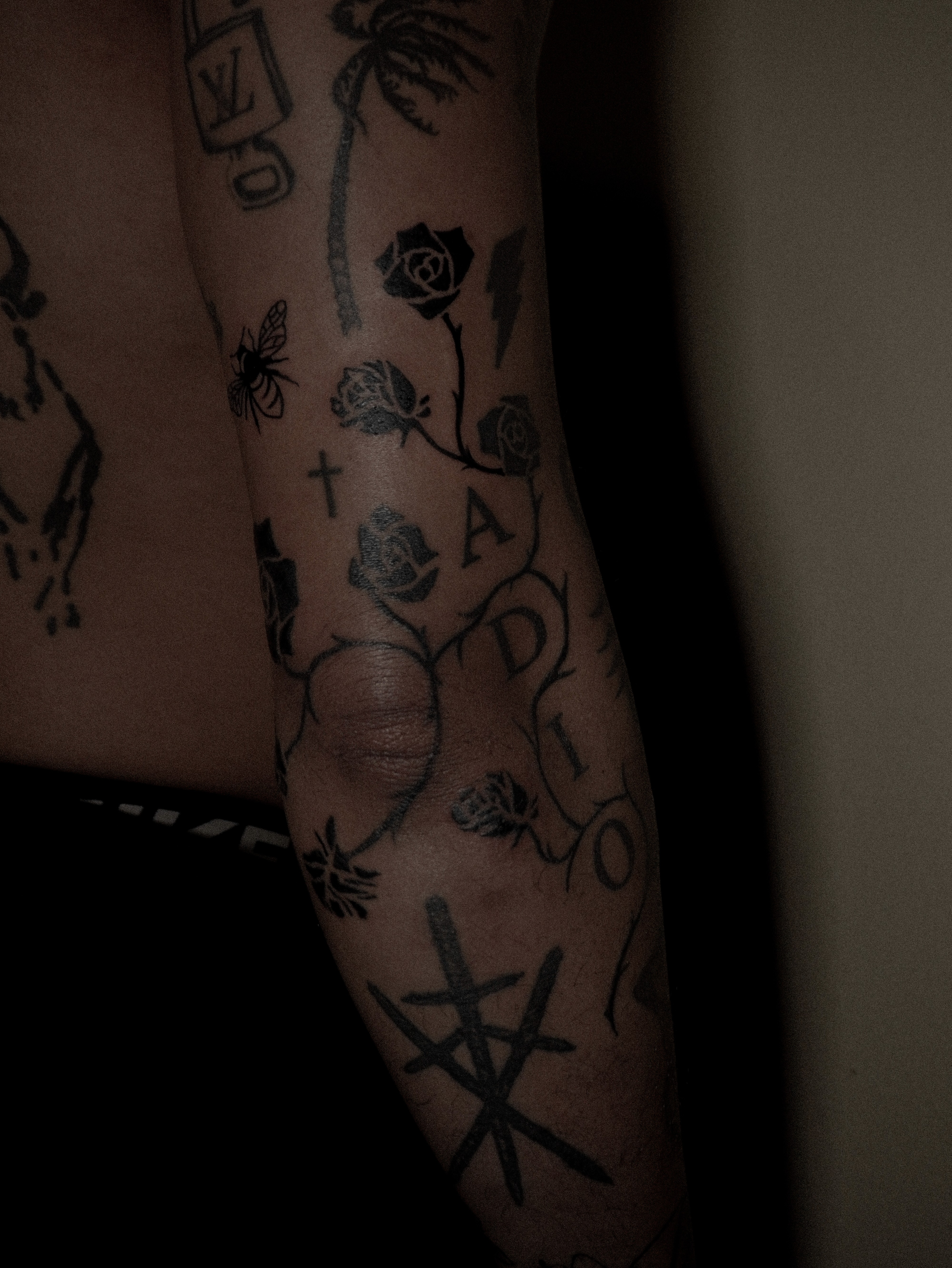 Woman with color palette