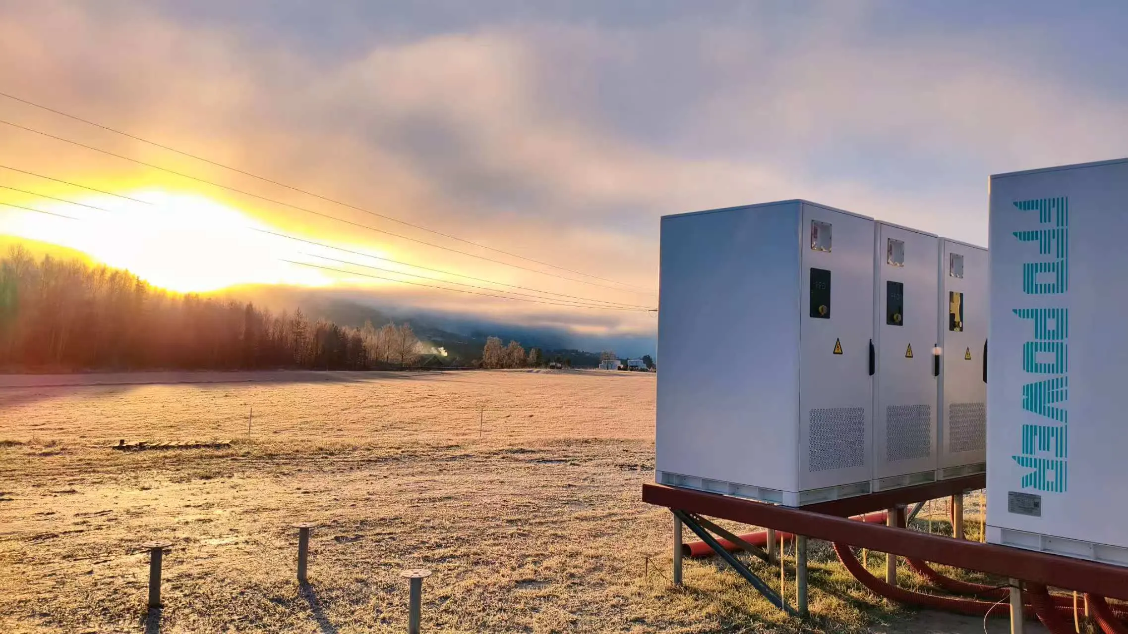 FFD POWER all‑in‑one C&I BESS cabinets deployed outdoors for solar self‑consumption project in Israel