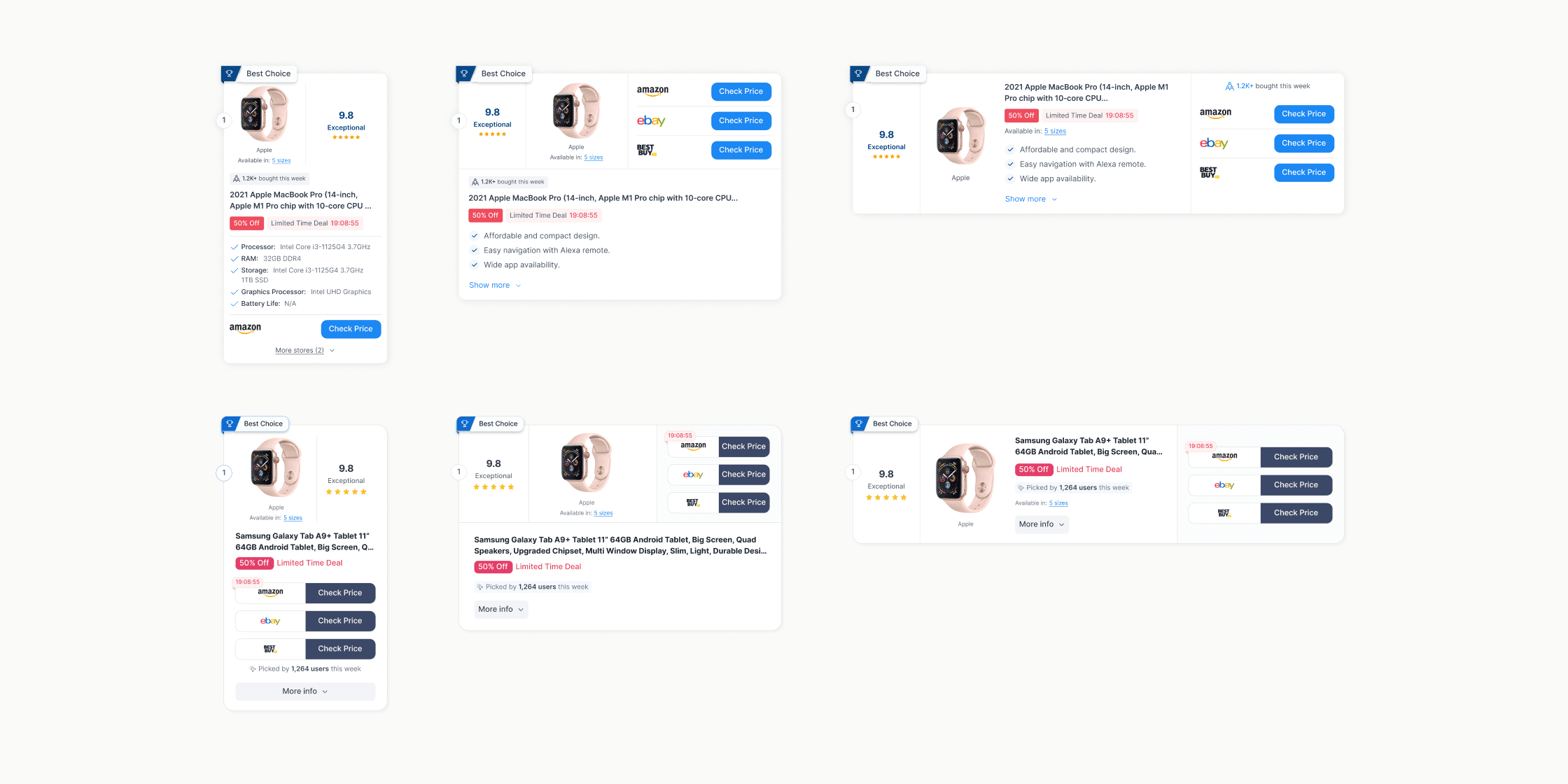 Project design screen