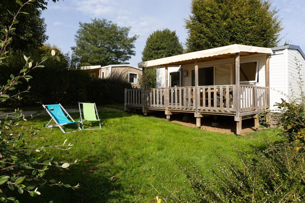 Extérieur mobil-home confort 2 chambres sans sanitaires